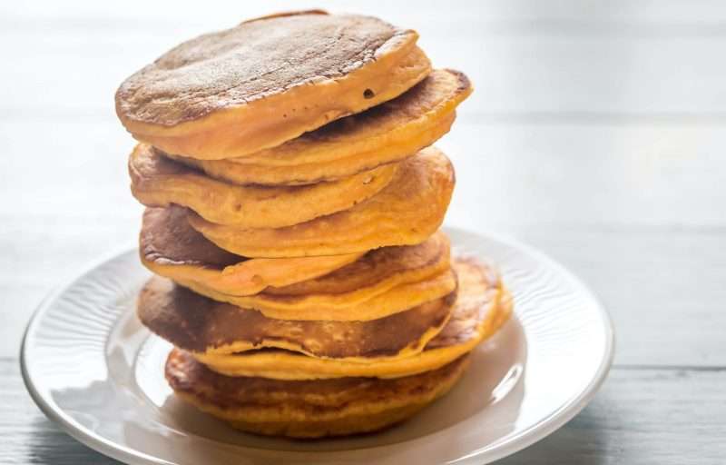 Sweet Potato Pumpkin Pancakes