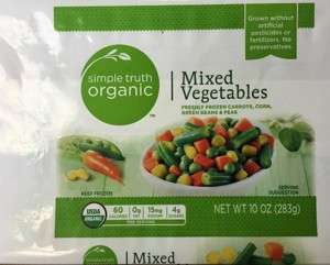eating on a budget with frozen vegetables