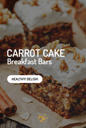 Healthy Carrot Cake Bars