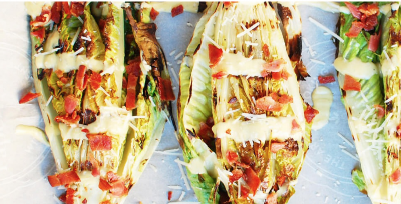 Grilled Caesar Salad | Mipstick Nutrition